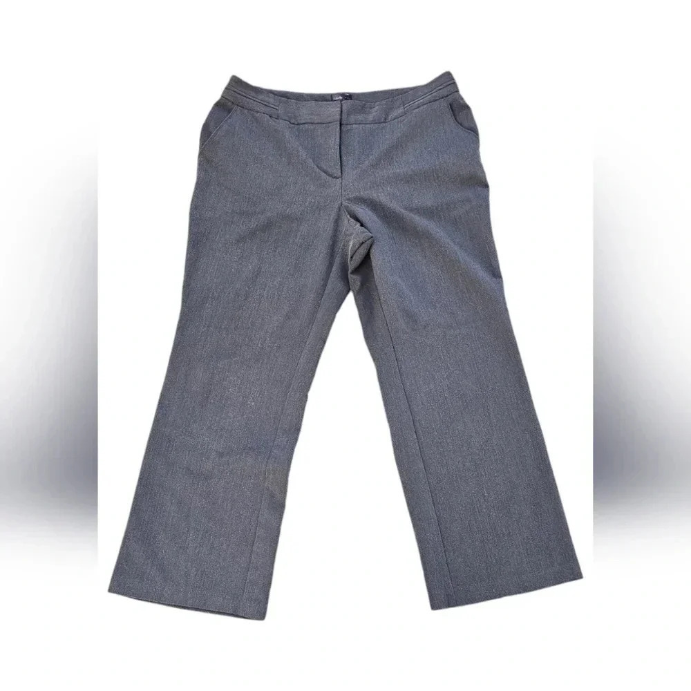 Raffaella-Size 16 Women's Gray Slacks - Picture 1 of 5